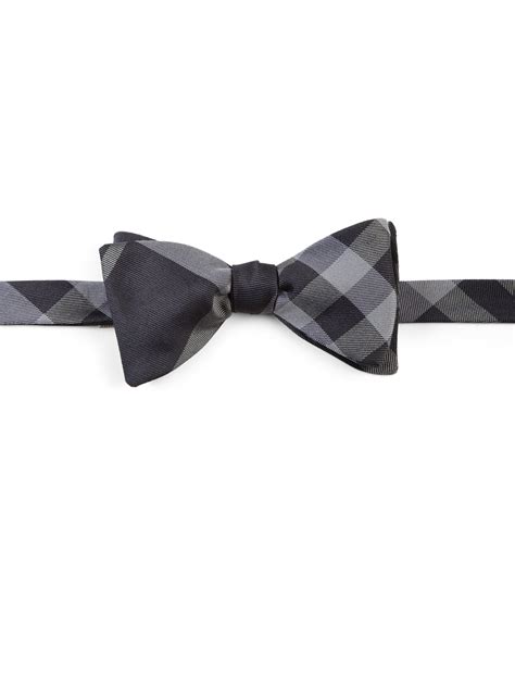 burberry bow tie check|burberry men's ties.